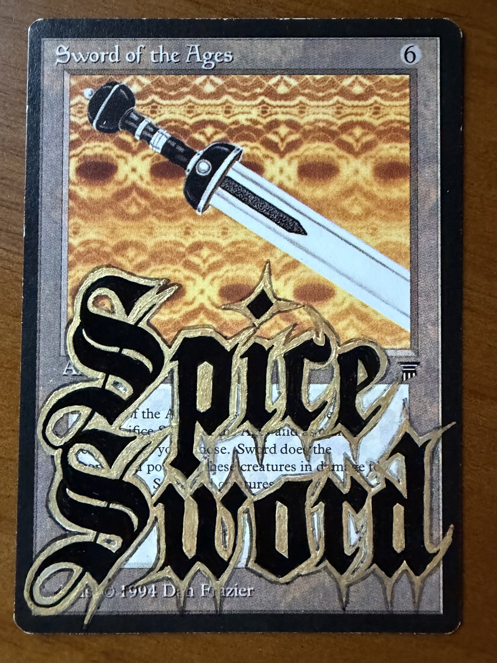 The Spice Sword
