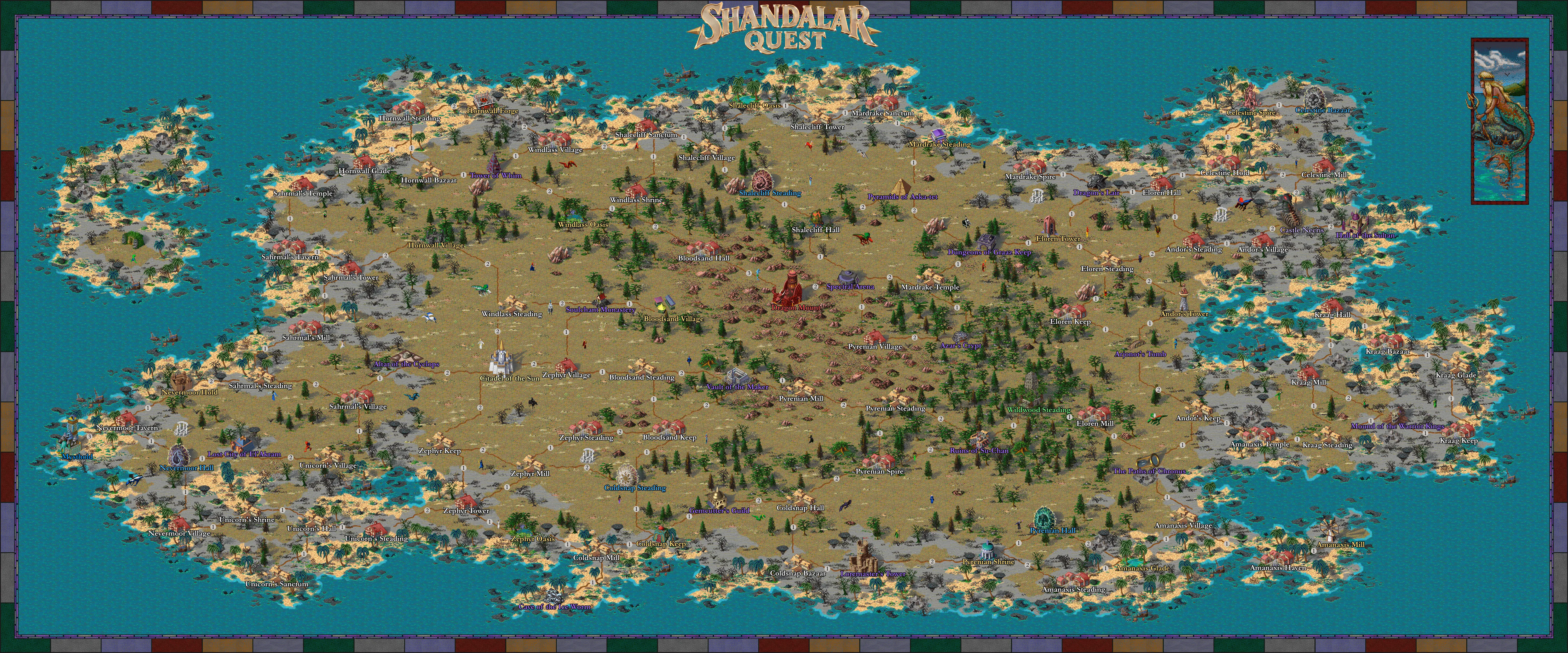 Shandalar map